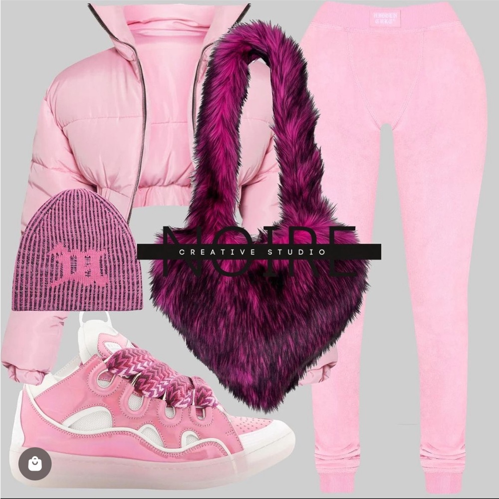 Pink Nayr Heart Bag